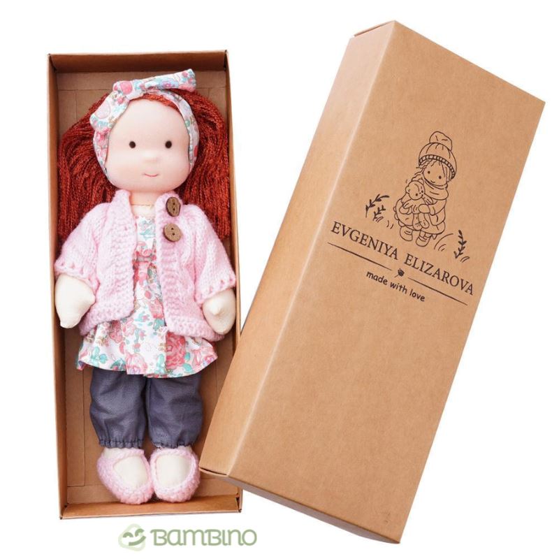 Boneca de Pano Artesanal Brinquedo Infantil