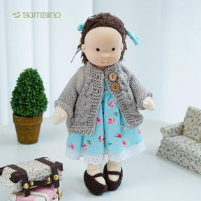 Boneca de Pano Artesanal Brinquedo Infantil