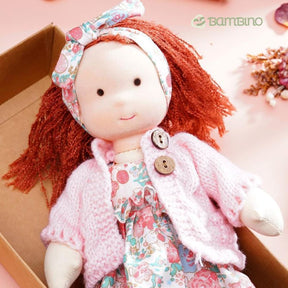 Boneca de Pano Artesanal Brinquedo Infantil