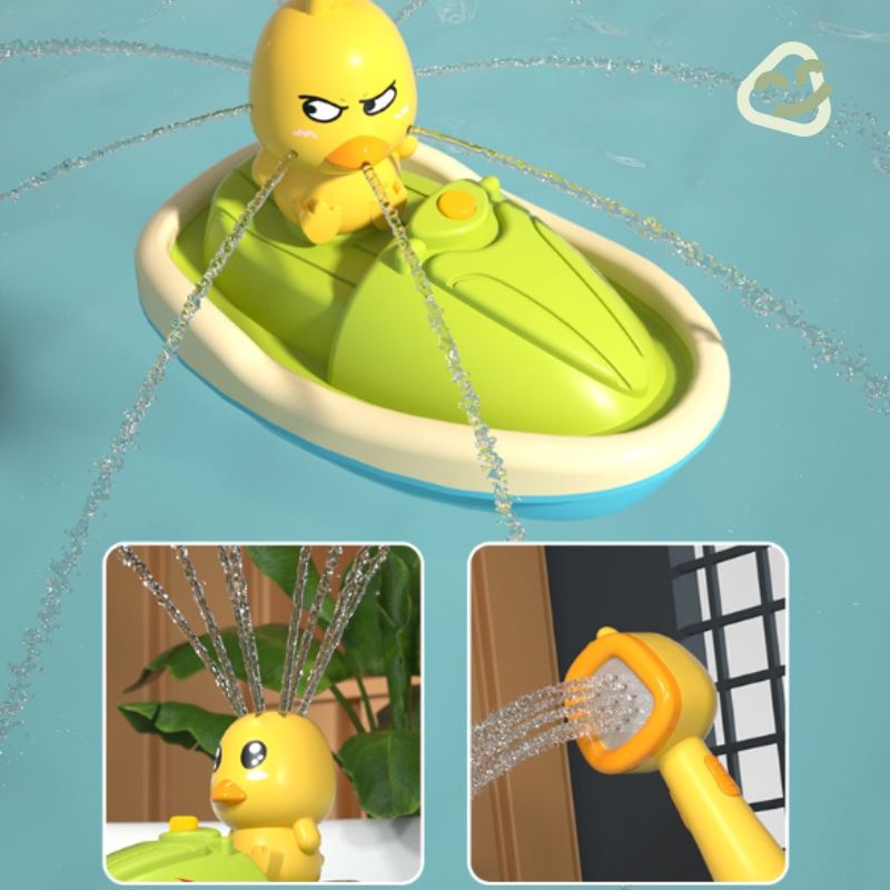 Brinquedo de Banho para Bebês - Patinhos Recreativos