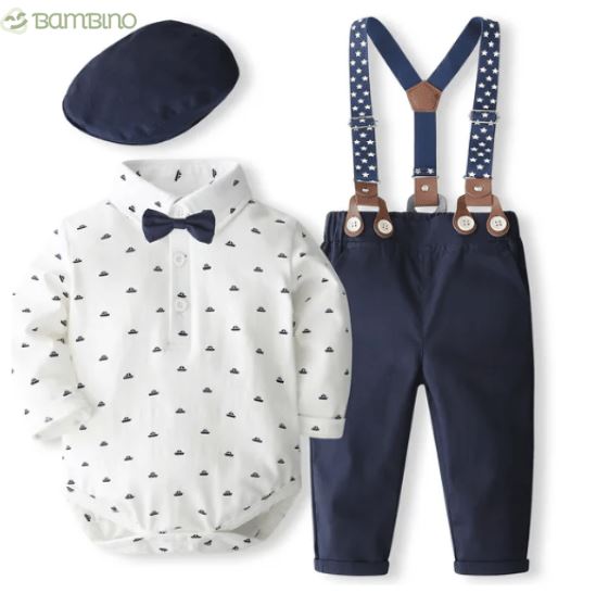 Conjunto Terno Infantil Gentleman Baby