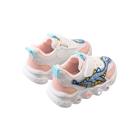 Tênis Dino LED Infantil Bambino