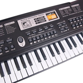 Teclado Elétrico Com Microfone Infantil