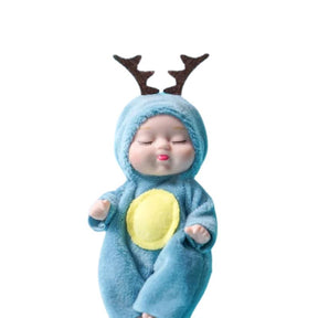 Coleção 6 Bebês Realistas Charming com Fantasia