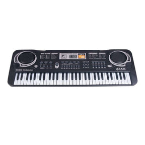 Teclado Elétrico Com Microfone Infantil