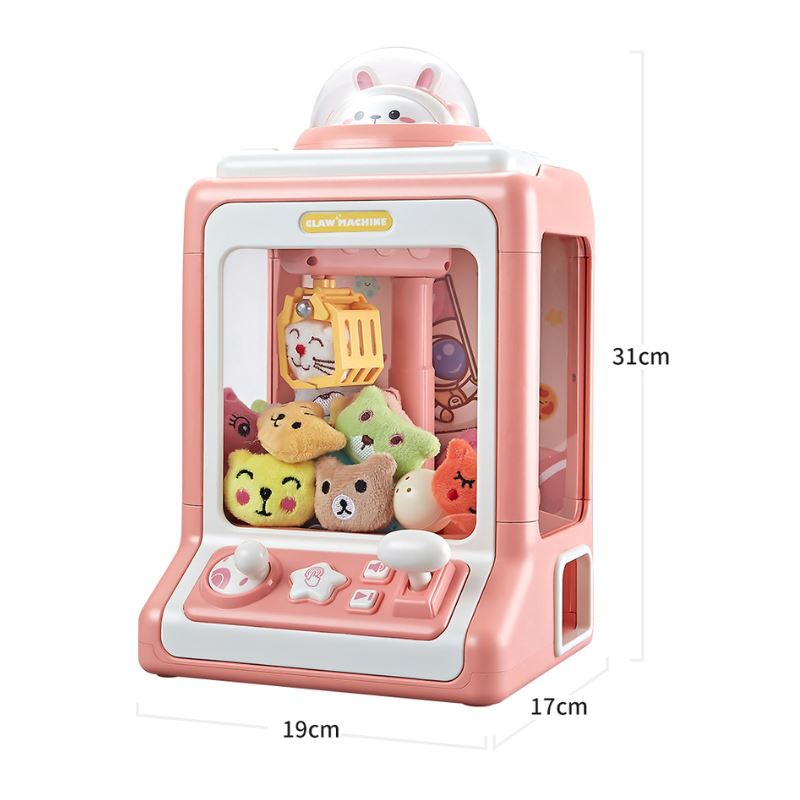 Máquina Shopping de Pegar Bichinhos com 10 Bichinhos Inclusos