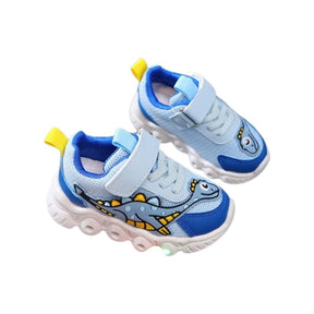 Tênis Dino LED Infantil Bambino