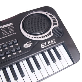 Teclado Elétrico Com Microfone Infantil