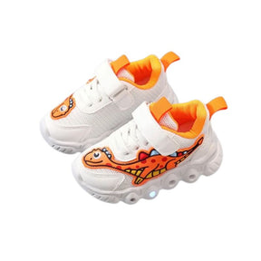 Tênis Dino LED Infantil Bambino