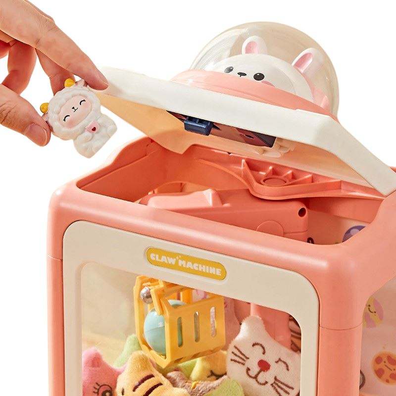 Máquina Shopping de Pegar Bichinhos com 10 Bichinhos Inclusos