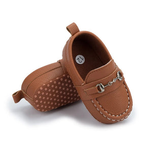 Sapato Mocassim em Couro para Bebê