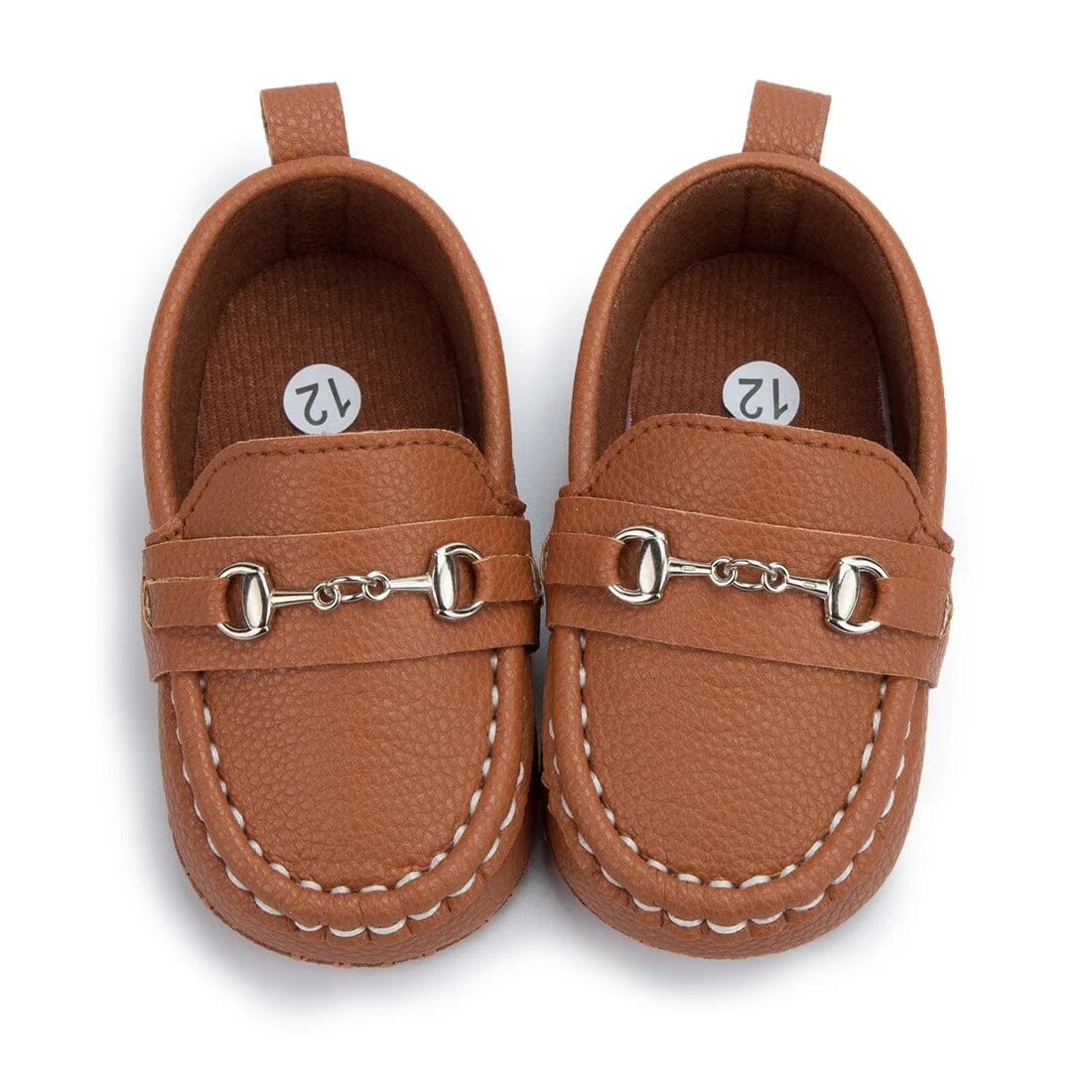 Sapato Mocassim em Couro para Bebê
