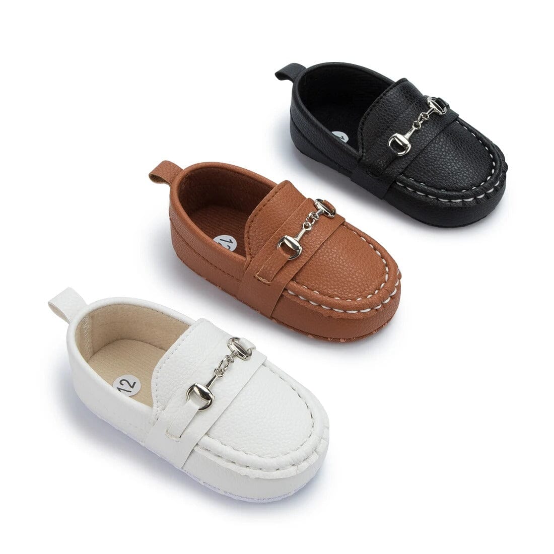 Sapato Mocassim em Couro para Bebê