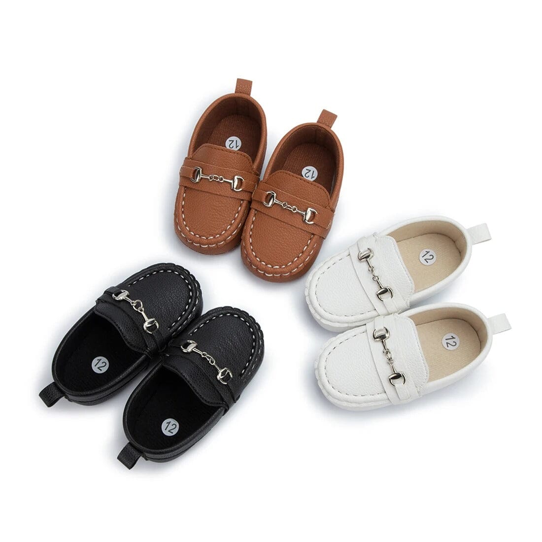 Sapato Mocassim em Couro para Bebê