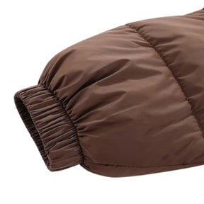 Jaqueta Infantil Peluciada com Capuz de Urso