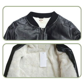 Jaqueta de Couro Infantil Masculina