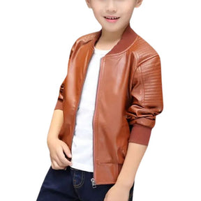 Jaqueta de Couro Infantil Masculina