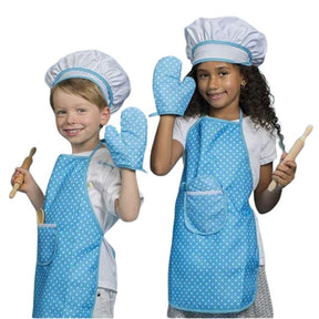 Kit Acessórios de Cozinha + Avental Infantil Bambino