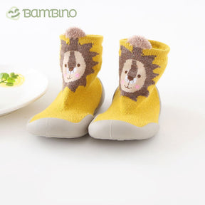 Meia Sapatilha Zoo Bebê Cano Alto
