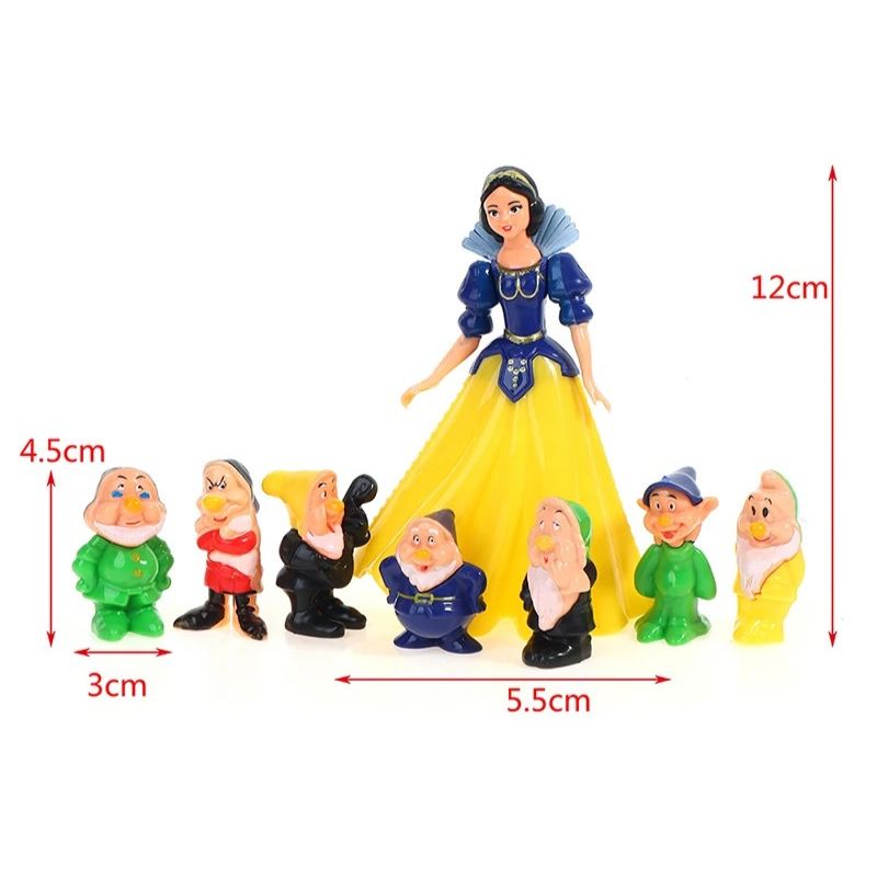Miniaturas Branca de Neve e os 7 Anões
