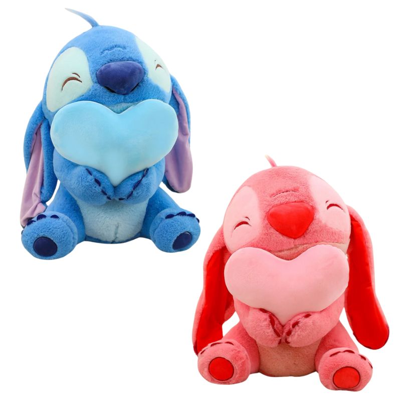 Pelúcia do Stitch com Coração