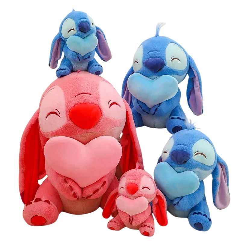 Pelúcia do Stitch com Coração