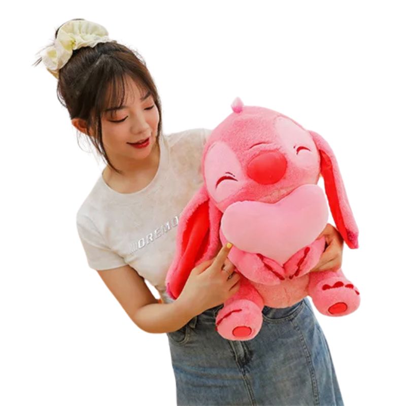 Pelúcia do Stitch com Coração
