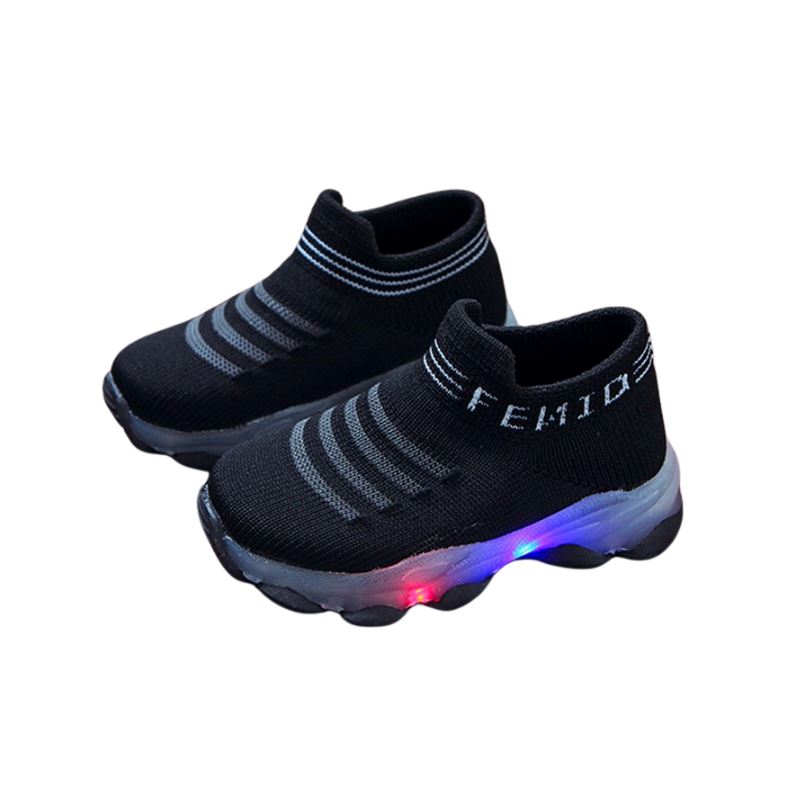 Tênis Casual Infantil com LED