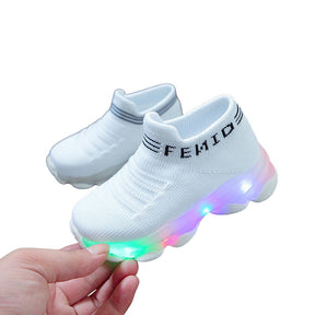 Tênis Casual Infantil com LED