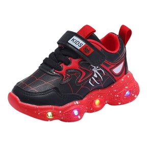 Tênis Homem Aranha com Luzinhas de LED