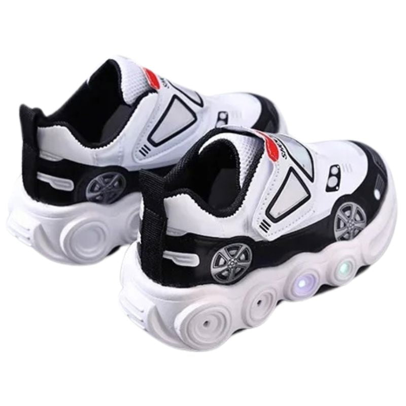 Tênis Infantil Com Luzinha Velcro Masculino