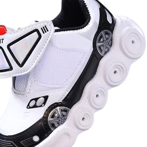 Tênis Infantil Com Luzinha Velcro Masculino