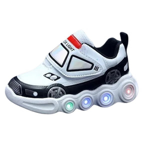 Tênis Infantil Com Luzinha Velcro Masculino