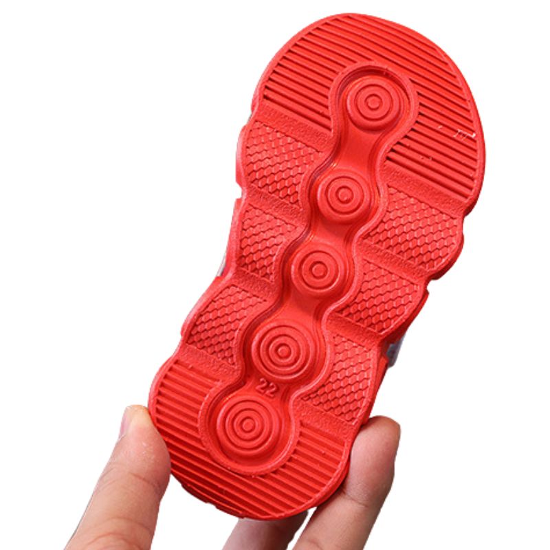Tênis Infantil Com Luzinha Velcro Masculino