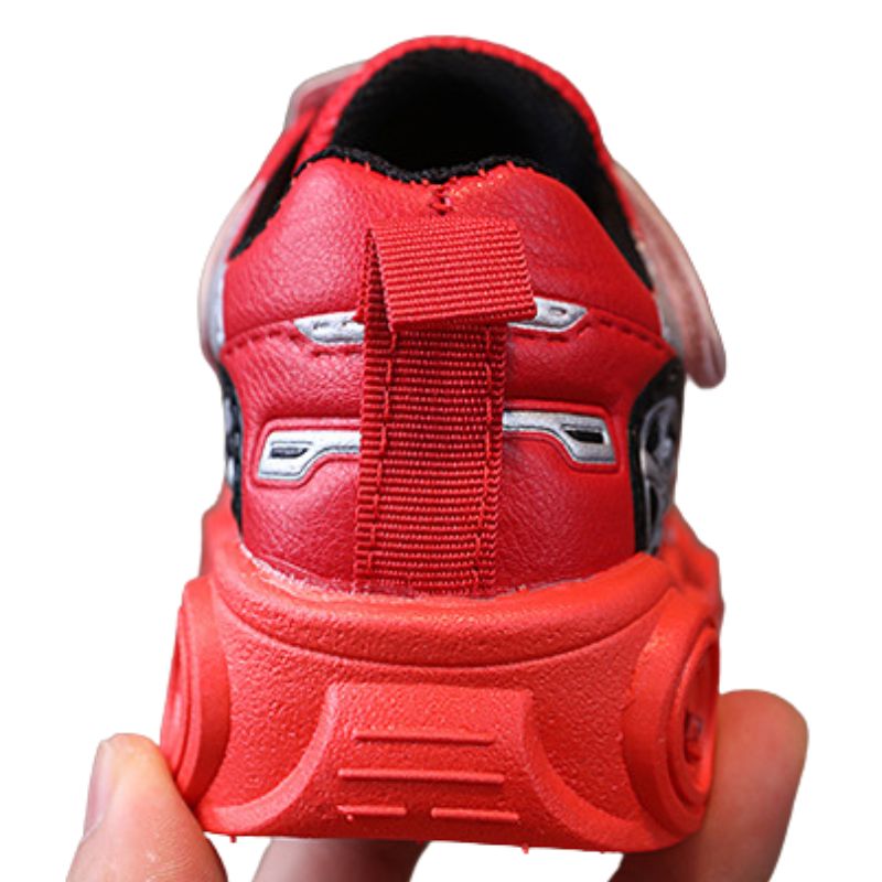 Tênis Infantil Com Luzinha Velcro Masculino