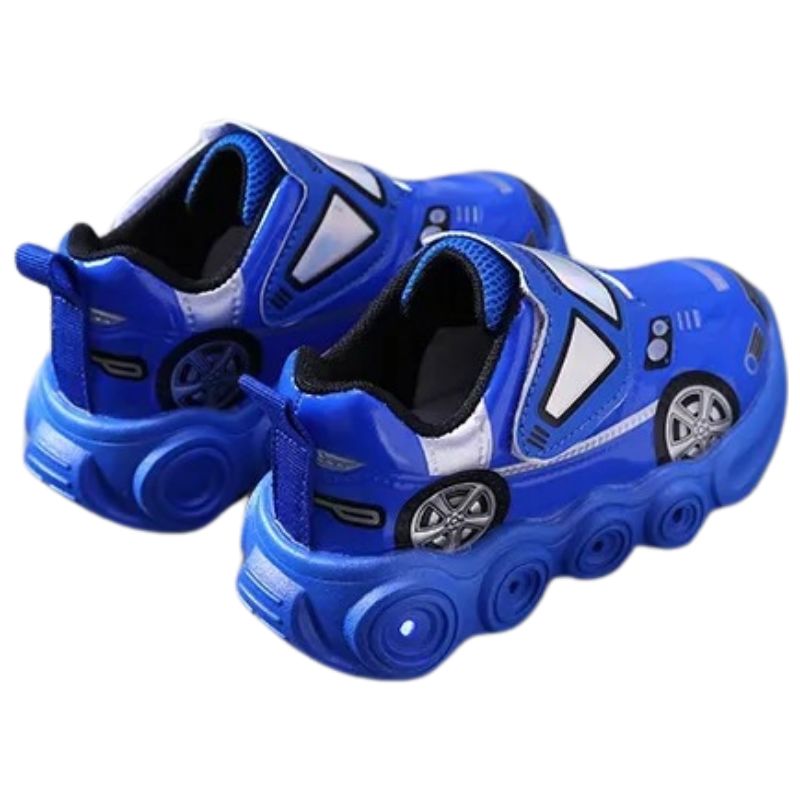 Tênis Infantil Com Luzinha Velcro Masculino