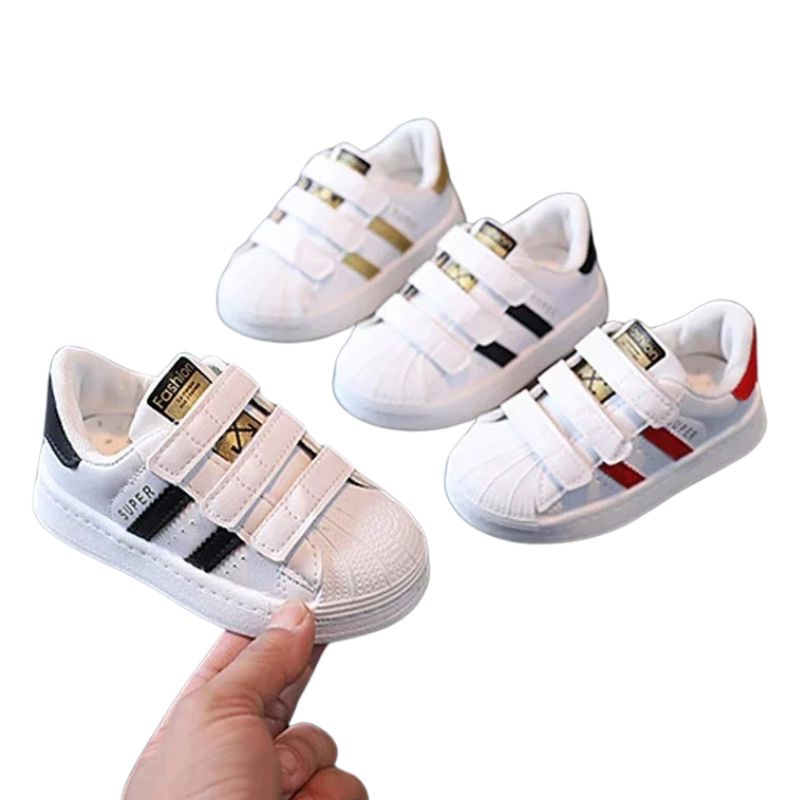 Tênis Infantil Com Velcro Unissex