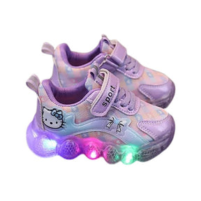 Tênis Hello Kitty com Led Infantil
