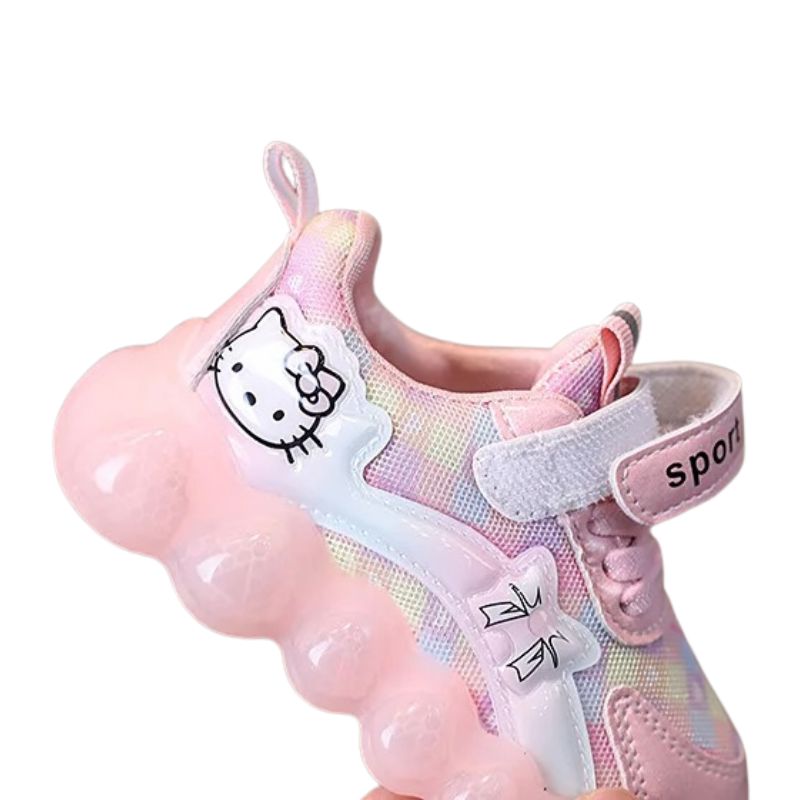 Tênis Hello Kitty com Led Infantil