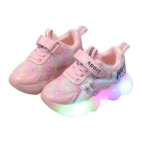 Tênis Hello Kitty com Led Infantil