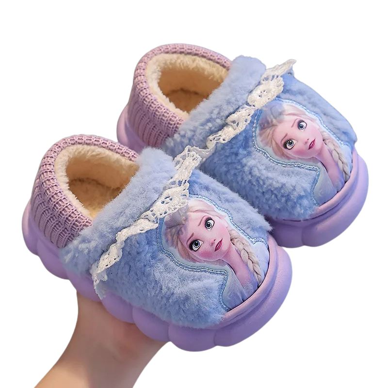 Pantufa Infantil Frozen para Meninas