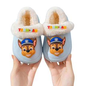 Chinelo de Pelúcia interna Patrulha Canina