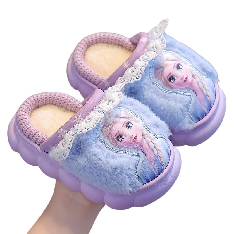 Pantufa Infantil Frozen para Meninas