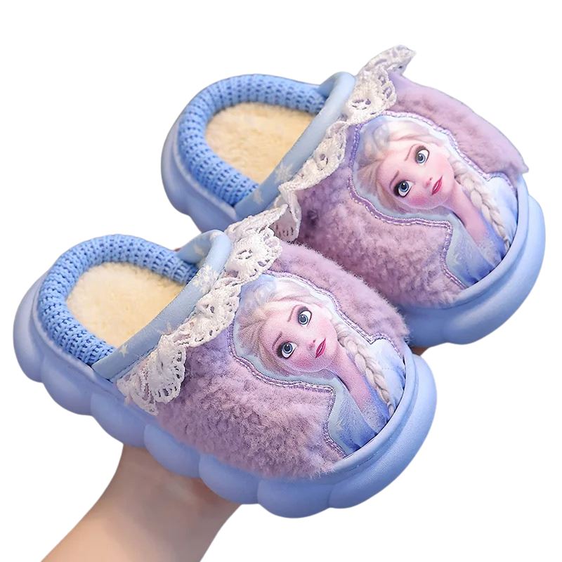 Pantufa Infantil Frozen para Meninas
