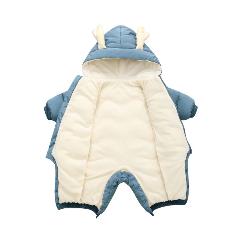 Macacão Snow Infantil com Capuz Bambino