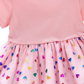 Vestido Verão Unicórnio Infantil