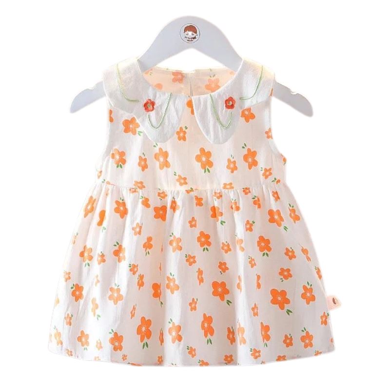 Vestido Infantil Verão Florido