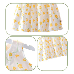 Vestido Infantil Verão Florido