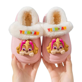 Chinelo de Pelúcia interna Patrulha Canina