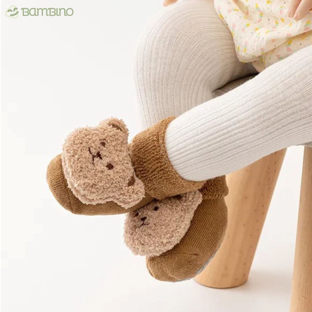 Sapatilha Anti Derrapante Bear para Bebês